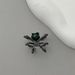 Hot Selling New Personalized Hip-hop Spider Opening Niche Dark Forward Moonstone Ring Bracelet Trend_ipsvogv.com