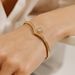 Women's Jewelry Diamond Nail Open Bracelet Wedding Dinner Party Jewelry High End Niche Light Luxury Zircon Bracelet_ipsvogv.com