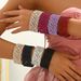 Fashionable Ladies' Bracelet Set, Personalized Super Flash Rhinestone Design, Wide Rimmed Bracelet, High End Sense, Versatile Hand Jewelry_ipsvogv.com