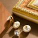 French Elegant Small Fragrance Style, Wearing Double-sided Crystal Pearl In Front And Back, Women's High-end Feeling,_ipsvogv.com