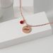 S Silver Jewelry Fahion Round Brand Content With Diamond Korean Edition Women' Bracelet Electroplated Birthtone_ipsvogv.com