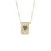 Natural Haoshi With A Simple And High-end Feel. 12 Birthstone Versatile Girls' Jewelry Heart-shaped Boutique Necklace_ipsvogv.com