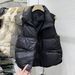 Women's Clothing autumn hot style stand collar down cotton vest small size versatile fashion cotton vest waistcoat jacket trendy_ipsvogv.com