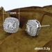 New Product Recommendation: Fashionable And Elegant Micro Inlaid White Zircon For Women, Square Double Earrings_ipsvogv.com
