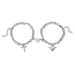 Love Lock Attraction Couple Titanium Steel Bracelet A Pair Of Simple And Fashionable Heart Shaped Lock Key Men And Women Girlfriends Bracelet Jewelry_ipsvogv.com