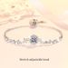 S925 Sterling Silver Women's Bracelet Light Luxury Style Push Pull Beads Temperament Bracelet Moissanite Jewelry_ipsvogv.com