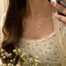 New Bowknot Ribbon Necklace Sweet Delicate Gentle Lines Women's Choker Fashion Niche Personality Sweater Chain_ipsvogv.com