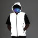 Men's Clothing fully reflective hooded vests men and women outdoor sports reflective clothing loose vest_ipsvogv.com