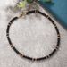 Fashion Surfer Coconut Shell Wood Beads Stitching Necklace Men Hip Hop Versatile Stainless Steel Irregular Clavicle Chain Men_ipsvogv.com