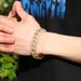 Hip Hop Fashion Minimalist Cuban Bracelet Men's Trendy Punk Street Coarse Alloy Bracelet_ipsvogv.com