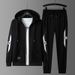 Men's Clothing Spring and Autumn Sports Suit Men's Fashion Brand Hooded Sweater Casual Plus Size Suit Men's Handsome Two piece Suit_ipsvogv.com
