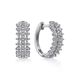 Cao Shi's Niche Design, Buckle, Cool Girl, Minimalist Zircon Small Earrings, Ins Wind Ear Ring_ipsvogv.com