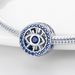 Women's Jewelry Magic Eye Series Blue Eye Tima White Copper Plated Silver Beads_ipsvogv.com