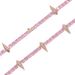 Men And Women's Jewelry 5mm Rose Gold Zircon Inlaid Tennis Chain Black Panther Necklace Hip Hop Necklace_ipsvogv.com