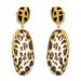 New Leopard Print Simple And Fashionable, Long Alloy Acrylic Exaggerated Earrings, Hot Selling_ipsvogv.com