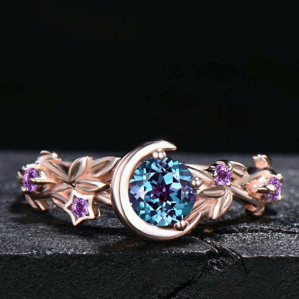 Sanjie Simple Flower Diamond Instagram Internet Celebrity Fashion Women's Ring Versatile Jewelry_ipsvogv.com