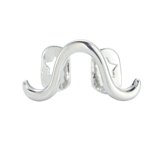 Body Jewelry Niche Design Twisted Wave Mobius Shape Smooth Zircon Single Braces Men And Women Accessories Meisa Tooth Decoration_ipsvogv.com