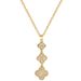 Four 【 】 Leaf Flower Personalized Fashion Light Luxury Temperament Gorgeous Full Diamond Necklace Women's Versatile 【 】_ipsvogv.com