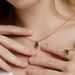 specialize In Natural Water Grass Agate Necklace Set S925 Silver Green Moss Stone Clavicle Chain Customization_ipsvogv.com