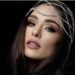 Bridal wedding rhinestone accessories tassel mesh headdress headband performance catwalk accessories_ipsvogv.com
