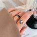 New Fashionable Simple Drip Oil Flower Open Small And Sweet, Versatile, Finger Ring, High End Design, Ring Trend_ipsvogv.com