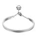 New European and American single row diamond set K gold titanium steel bracelet opening adjustable love bracelet for women gift_ipsvogv.com