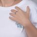 INS genderless cold style titanium steel round wire tail ring ring men and women neutral smooth plain ring stackable hand jewelry_ipsvogv.com