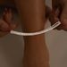jewelry Simple sparkling silver handmade anklet Multi layer chain tassel anklet_ipsvogv.com