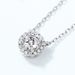 new Products Exclusively For S925 Silver Moissanite Necklace Fashionable And Versatile Clavicle Chain_ipsvogv.com