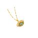 Fashionable And Trendy New Product Titanium Necklace, Lucky Female Devil's Eye Set With Diamond Pendant, Stainless Steel_ipsvogv.com