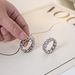 Full Diamond Fashion Light Luxury Cuban Instagram Style Men And Women Hip Hop Punk Couple Titanium Steel Ring Does Not_ipsvogv.com