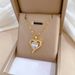 Steel 【 Titanium 】 Love Zircon Light Luxury Temperament Gorgeous Full Diamond Necklace Women's Versatile Collarbone 【 】 【 】 【 】_ipsvogv.com