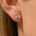 Ina Forest Sweet with Simple and Personalized Inlaid Zircon, Unique Butterfly Knot Design, Korean Edition Versatile_ipsvogv.com