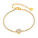 Women's Jewelry Temperament Niche High End Ladies Bracelet Ins Stainless Steel Super Flash Full Diamond Square Zircon Hand Jewelry_ipsvogv.com