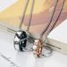 Men And Women's Jewelry Accessories Personality Hip Hop Titanium Steel Pendant Fashionable Couple Necklace Simple Jewelry_ipsvogv.com