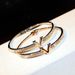 Simple Micro Inlaid Zircon Word Lady Bracelets For Women Temperament Exquisite Luxury Bangle Jewelry_ipsvogv.com