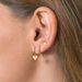 Unisex Hot Sales Real Gold Brass Electroplating Fashion Glossy Heart Pendant Ladies Simple Versatile Earrings_ipsvogv.com