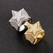 Men's Jewelry Hip Hop Five Pointed Star Three Dimensional Ring Micro Inlaid With Zircon Men's Trendy Ring Hip Hop Accessories_ipsvogv.com