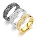 New Titanium Steel Couple Fashion Light Luxury Style Matte Ring Xiyin Hand Jewelry_ipsvogv.com