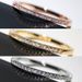 Minimalist women's micro-inset zircon ring with index finger ring gift influencer_ipsvogv.com