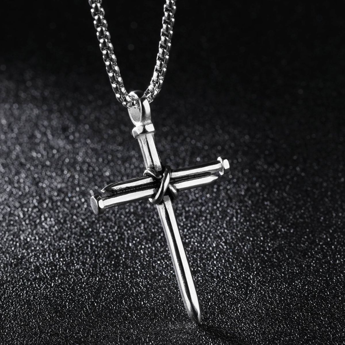 Men's Jewelry Pendant Punk Style Personality Stainless Steel Men's Necklace_ipsvogv.com