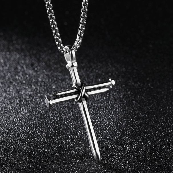 Men's Jewelry Pendant Punk Style Personality Stainless Steel Men's Necklace_ipsvogv.com