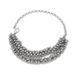 Fashion And Personalized Accessories CCB Round Bead Pendant Necklace Niche Design Metal Necklace_ipsvogv.com