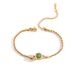 Women's Jewelry Niche Simple Gold Plated Turquoise Titanium Steel Bracelet Female INS Style All Match Temperament Hand Jewelry_ipsvogv.com