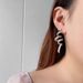 Cao Shi Exaggerates Earrings For Women's Banquet Dress Accessories, Inlaid With Sparkling Zircon Lines Jewelry_ipsvogv.com