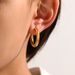 Women’s Jewelry Set Fashion Fashion 20/25/30/40/50mm Simple Plain Hoop Earrings For Women Internet Celebrity INS Hoop Stainless Steel Earrings_ipsvogv.com