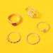 New Jewelry Colorful Diamond Joint Combination With 5-piece Ring Set For Women_ipsvogv.com