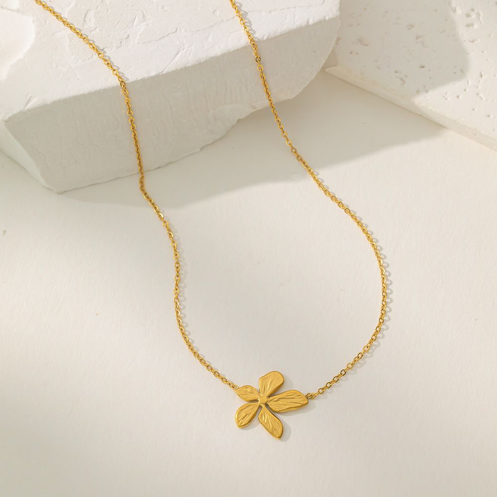 Uniquely Designed Gold Flower Irregular Stripe Earrings For Women's New Light Luxury Earrings, And Versatile_ipsvogv.com