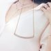Only Smile Necklace Women Elements Crystal Simple Clavicle Necklace Women Distribution_ipsvogv.com