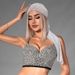 Fashion diamond mesh elastic headband hat personality full diamond party outdoor pirate hat_ipsvogv.com